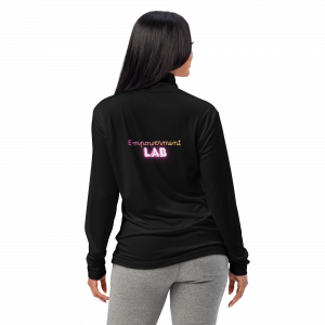 Faith UnPhazed” The Empowerment Lab Lightweight quarter-zip pullover